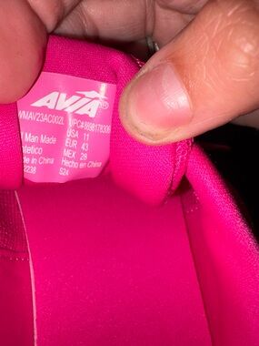 AVA Bright Pink Athletic Shoe